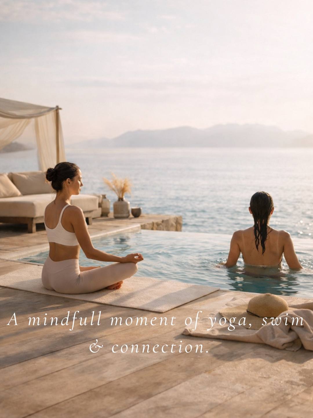 Yoga &amp; Swim ritual by Yazbahar